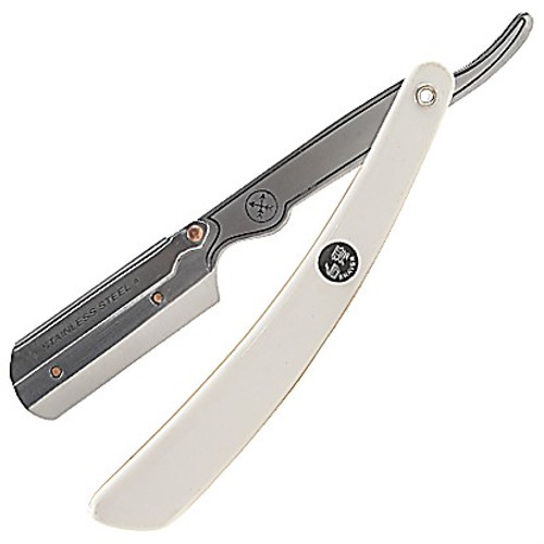 Parker SRW White Resin Shavette Razor