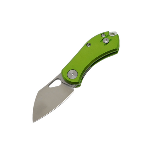 GiantMouse ACE Nibbler, Green Aluminum / Satin N690