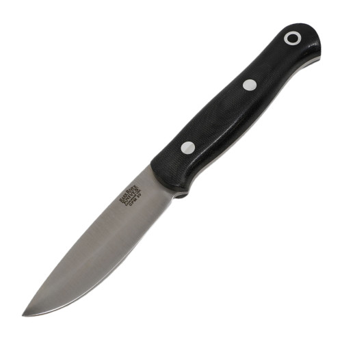 Bark River Mini Aurora 3V Black Canvas Micarta