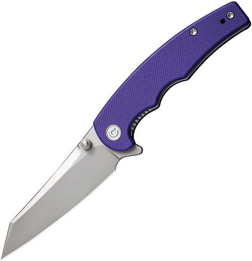 Civivi P87 Purple G10 / Bead Blast Nitro-V - C21043-2