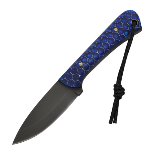 Joey Roman Knives Neckr, Blue Honeycomb / Black Liners