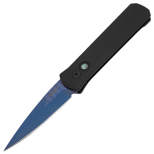 Pro-Tech TR-5 Black Handle / Sapphire Blue 154CM - T503-SB