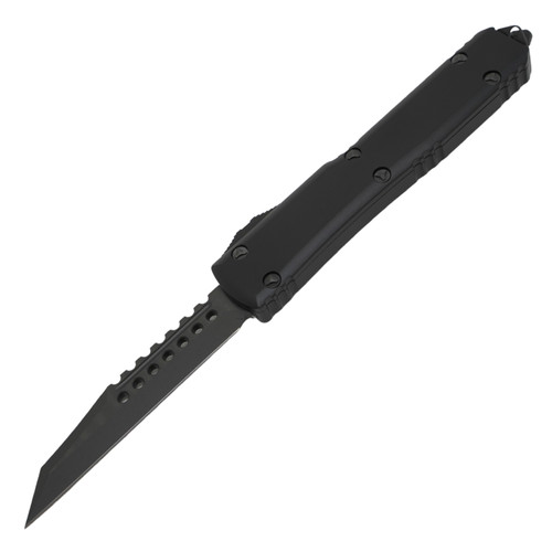 Microtech Ultratech Warhond Signature Series, DLC Aluminum / DLC M390 - 119W-1DLCTSH