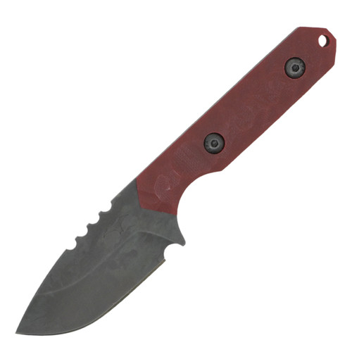 Tactical Pterodactyl Midsize Camper, Red G10 / Slate Finish 52100