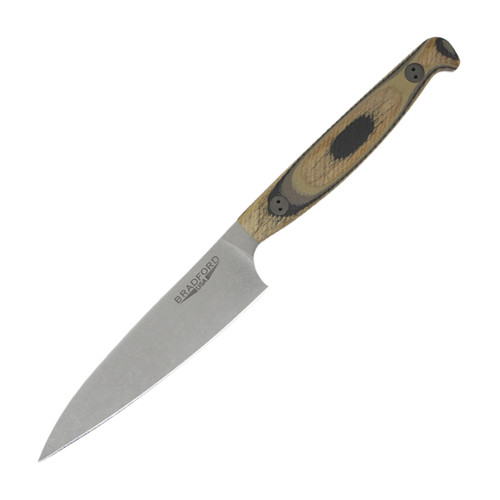 Bradford USA Paring Knife, G-Wood / Stonewash AEB-L