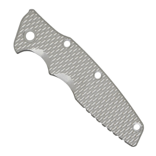 Rick Hinderer Knives Eklipse 3.5" Titanium Handle Scale, Stonewash Textured