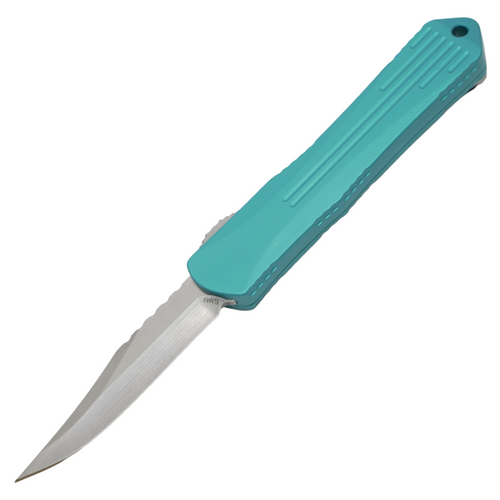 Heretic Manticore S Bowie, Turquoise Aluminum / Stonewash CPM-MagnaCut