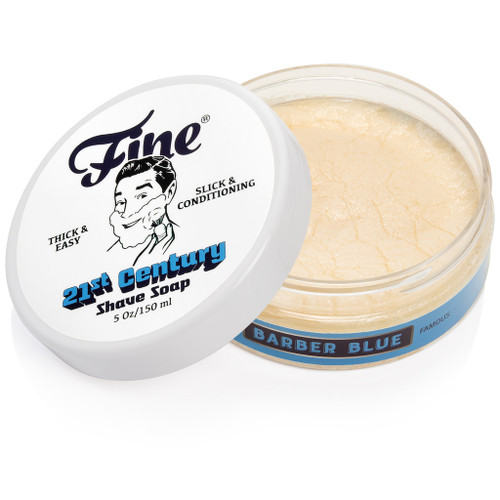 Fine Accoutrements Shave Soap, Barber Blue