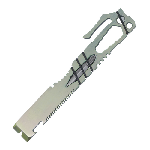 Thompson Knife & Tool Ti-Pry Tool, Green / Gold