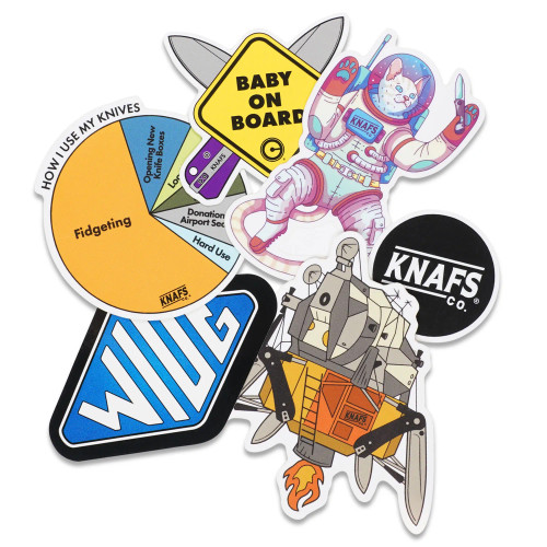 Knafs Sticker 6-Pack