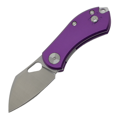 GiantMouse ACE Nibbler, Purple Aluminum / Satin N690