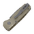 Pro-Tech Runt 5 Reverse Tanto,  Aluminum Bronze Textured Handle / Stonewash CPM-Magnacut - PT R5411