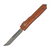 Microtech Ultratech HellHound Signature Series, Orange Aluminum / Bronze Stonewash M390 - 119-13ORS