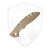 Hinderer Knives XM-18 3.0" Handle Scale, Natural Micarta Textured
