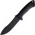 Spartan Blades Harsey Nessmuk, Black Injection Molded Handle / Black 1095 - SBSL005