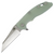 Rick Hinderer Knives XM-18 3.5" FATTY Wharncliffe, Jade G10 / Stonewash S45VN