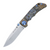 Spartan Blades Harsey 4" Folder, "Dragon" Titanium / Stonewash S45VN - SF5DRAGON