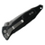 Microtech SOCOM Elite Manual Tanto, Black Aluminum / Stonewash M390 - 161-10