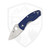 Spyderco Ambitious Lightweight, Blue FRN / Satin S35VN - C148PBL