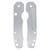 Smock Knives Textured Titanium Scales for Spyderco Smock, Silver