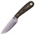 LT Wright Knives Frontier First, Brown Richlite / Saber Grind O1