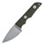 Bald Man Knife & Tool Mini Albatross, OD Green G10 / Satin CPM Magnacut