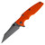 Rick Hinderer Knives Eklipse 3.5" Wharncliffe, Orange G10-WF / Working Finish CPM 20CV