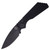 Pro-Tech Strider PT+, Textured Black Aluminum / DLC CPM Magnacut - PT207