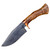 Justin Chenault Custom Knives Mosaic Hunter, Spalted Maple / Mosaic 1095 & 15N20