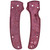 Cerberus Skinny Shaman Scales, Micromill Pattern - Merlot Richlite Micarta