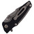 Hinderer Knives Eklipse 3.0" Harpoon Spanto, Black G10-Working Finish / Working Finish CPM 20CV