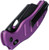 Kizer Sheepdog Clutch Lock, Purple Aluminum / Black 154CM, closed