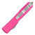 Microtech Ultratech Drop Point, Pink Aluminum / Stonewash M390 - 121-10PK