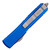 Microtech Ultratech Drop Point, Blue Aluminum / Partially Serrated Apocolyptic M390 - 121-11APBL