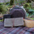 PNW Bushcraft Roll Up Pouch Tan Waxed Canvas w/ Wool Liner