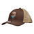 REC Snap-Back Trucker Hat, Brown & Khaki