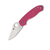 Spyderco Para 3 Lightweight, Pink FRN / Satin CTS BD1N - C223PPN