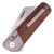 Finch Runtly XL, Tobacco - Natural Canvas Micarta / 2-Tone M390