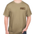 REC T-Shirt, Sand w/ REC Badge *Made in USA*
