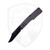 Jack Wolf Knives Sharpshooter Jack, Titanium Reverse Tux / DLC Black CPM S90V