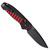 Hogue HK Ballista XL Auto Drop Point, Red & Black G10 / Black CPM S30V - 54559
