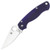 Spyderco Paramilitary 2, Dark Blue G-10 / Satin CPM-S110V - C81GPDBL2