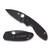 Spyderco Efficient, Black G-10 / Black Oxide 8Cr13MoV, Partially Serrated - C216GPSBBK