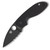 Spyderco Efficient, Black G-10 / Black Oxide 8Cr13MoV, Partially Serrated - C216GPSBBK
