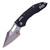 Microtech Stitch Ram-Lok Fluted Black G10, Apocalyptic M390MK - 169RL-10APFLGTBK