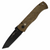 Pro-Tech Unique Emerson CQC7 Tanto Tan Striped G-Carta / Black DLC 154CM