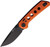 Reate Knives PL-XT Pivot Lock Orange G10 / Black PVD Nitro-V