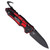 Hogue HK First Response Tool Red & Black G10 / Cerakote Black S45VN - 54759