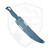 Benchmade Fishcrafter 7" Depth Blue Santoprene, Stonewash MagnaCut - 18010