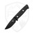 Benchmade Mini Bushcrafter Black Carbon Fiber, Black CruWear - 165BK